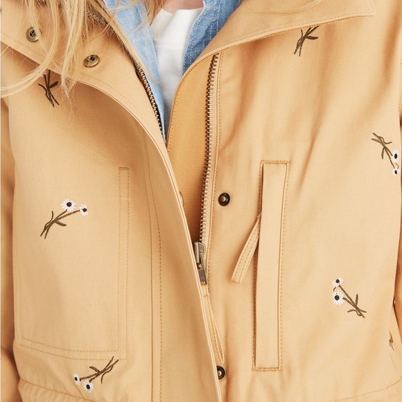 Beautiful and detailed embroidered passage jacket from Madewell. - Picture 2 of 3